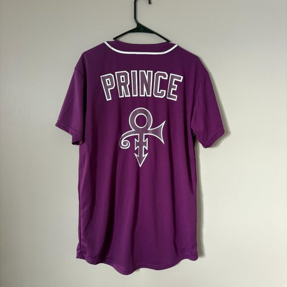 PRINCE Minnesota Twins Purple Rain SGA Promo Jersey Men's Medium - Picture 2 of 4